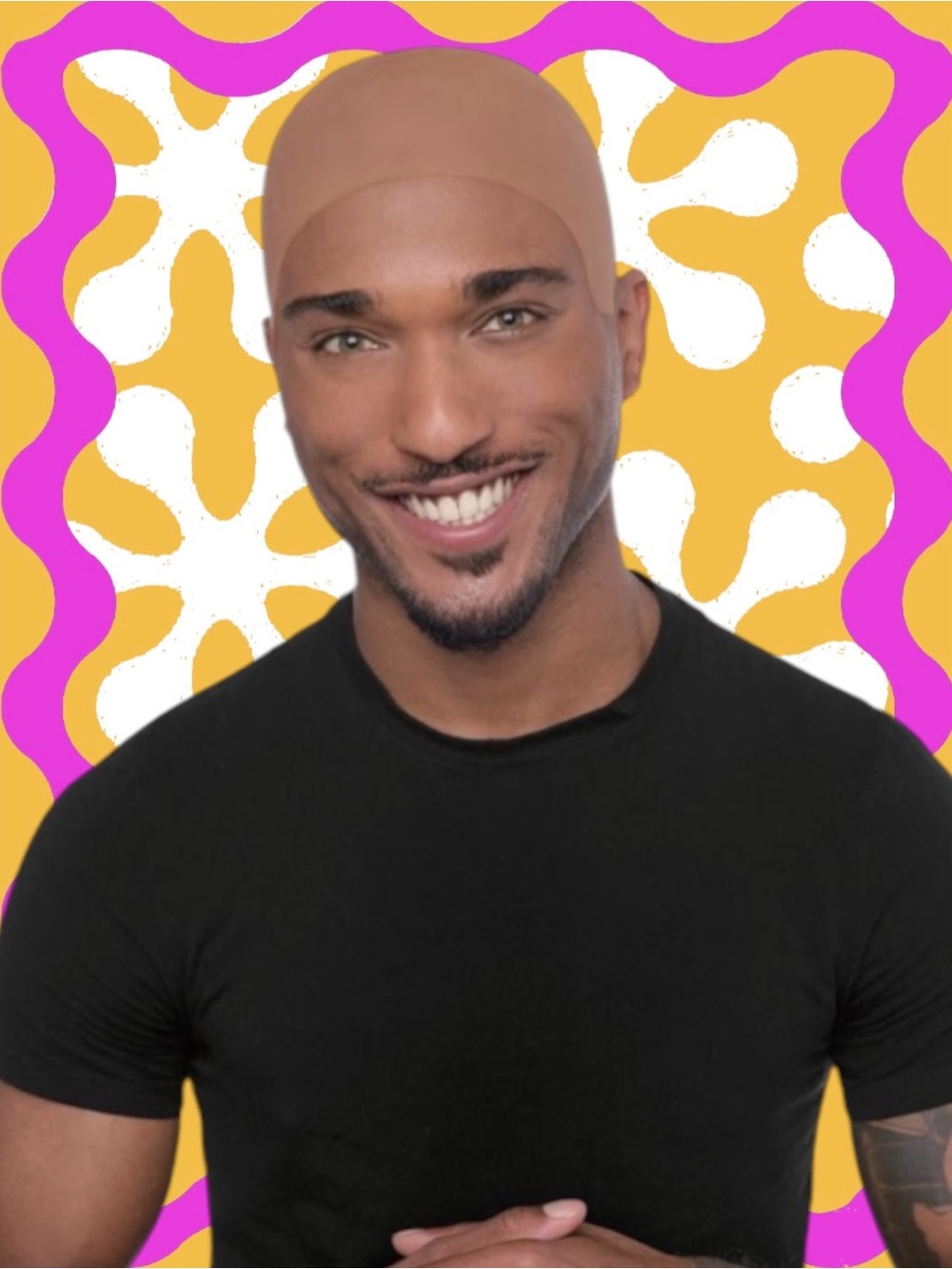 $5 Add-on | Bald Cap for Halloween - Natural Medium Skintone to Tan Colour